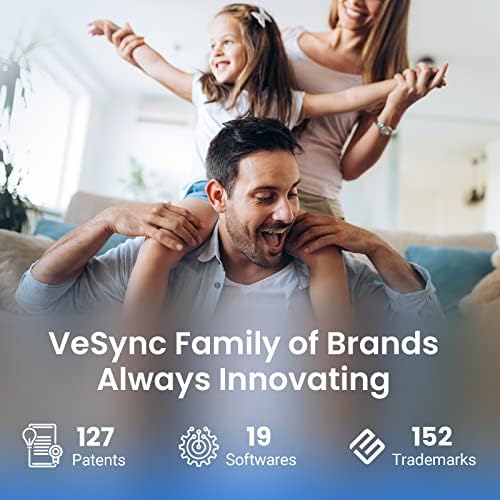 Etekcity Küchenwaage, digital 0,1g genau, 5kg Waage, Großes LCD-Display, Präzisionswaage mit Tare-Funktion, Waage Küche zum Lebensmittel Schmuck - 5KG-0,1g - Tiefschwarz