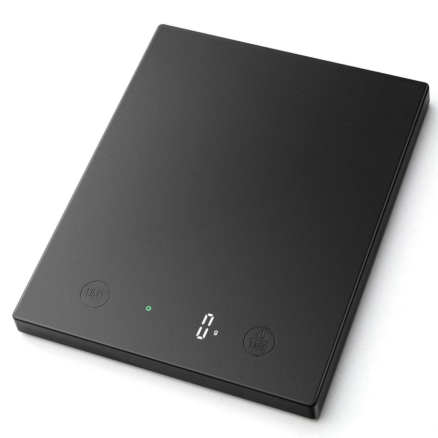 Homebuds 10kg Küchenwaage Digital in Hohe Präzision 1g, Unsere eigene Waage Küchenwaage Professionelle Fabrik SINCE 2001, Feinwaage zum Kochen und Backen, LED, 3*AAA Enthalten, Schwarz